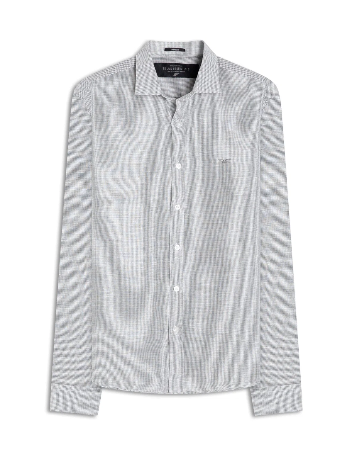 Camisa Linho Blend Haia New Italian Cinza — imagem 1