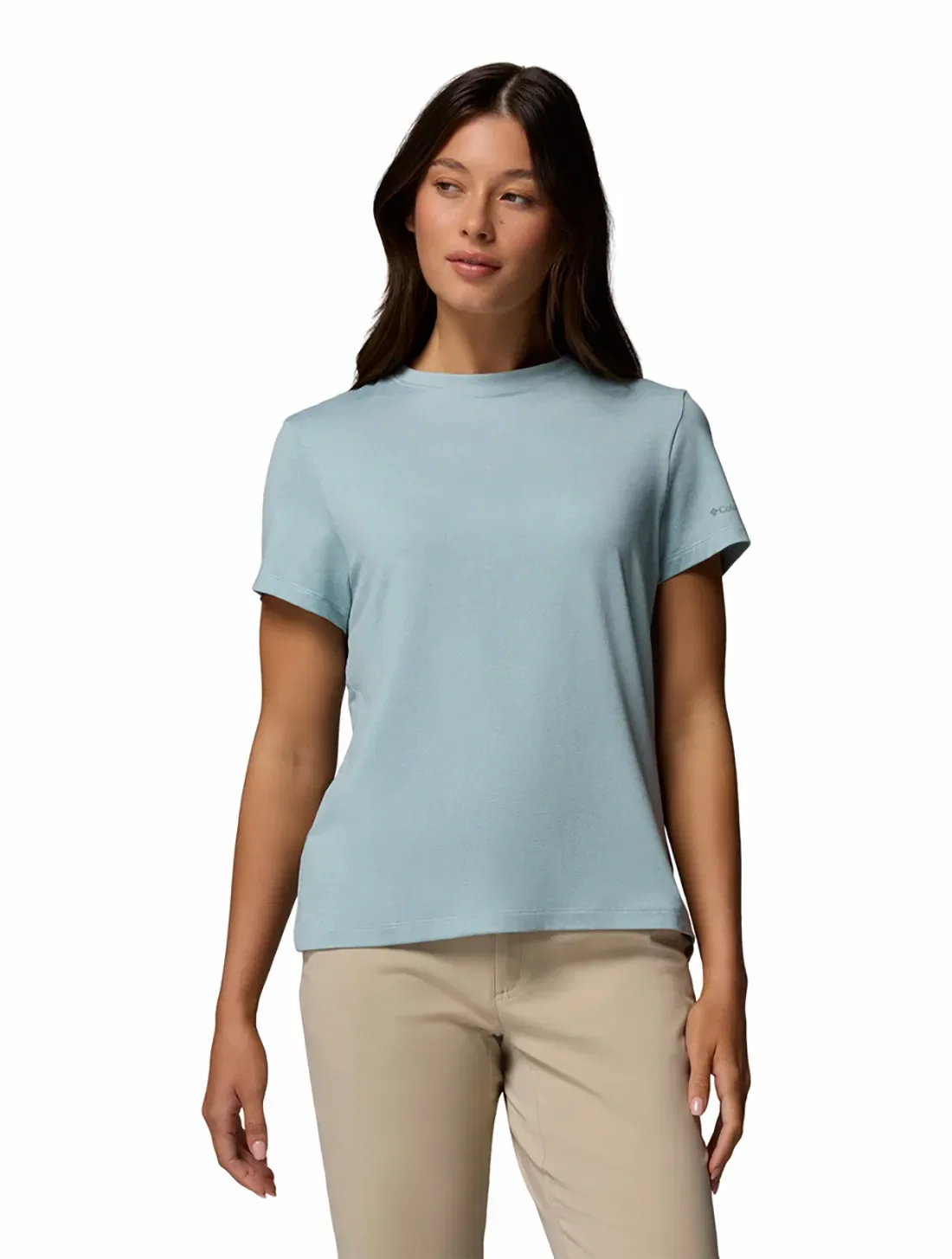 Camiseta Columbia Feminina Parsons Point™ Logo — imagem 1