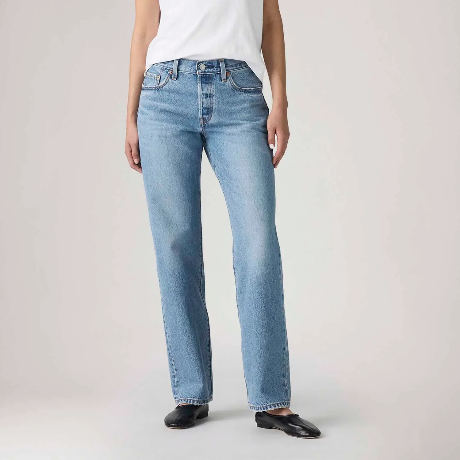 Calça Jeans Levi's® 501® 90's Lavagem Média — imagem 1