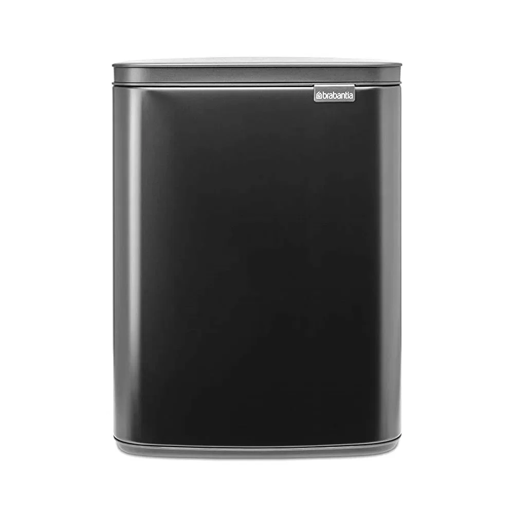 Lixeira BO Bin em Aço 12 Litros Brabantia Preta