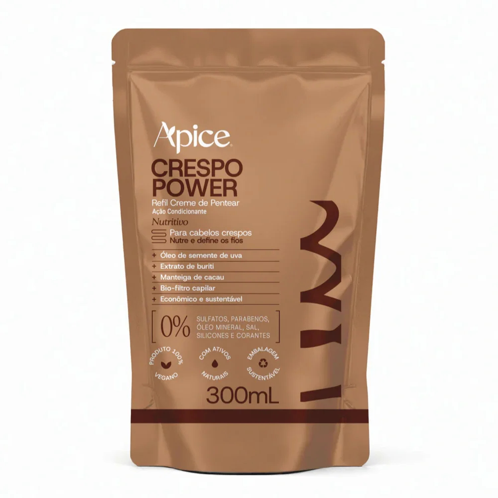 Refil Creme de Pentear Apice Crespo Power 300ml
