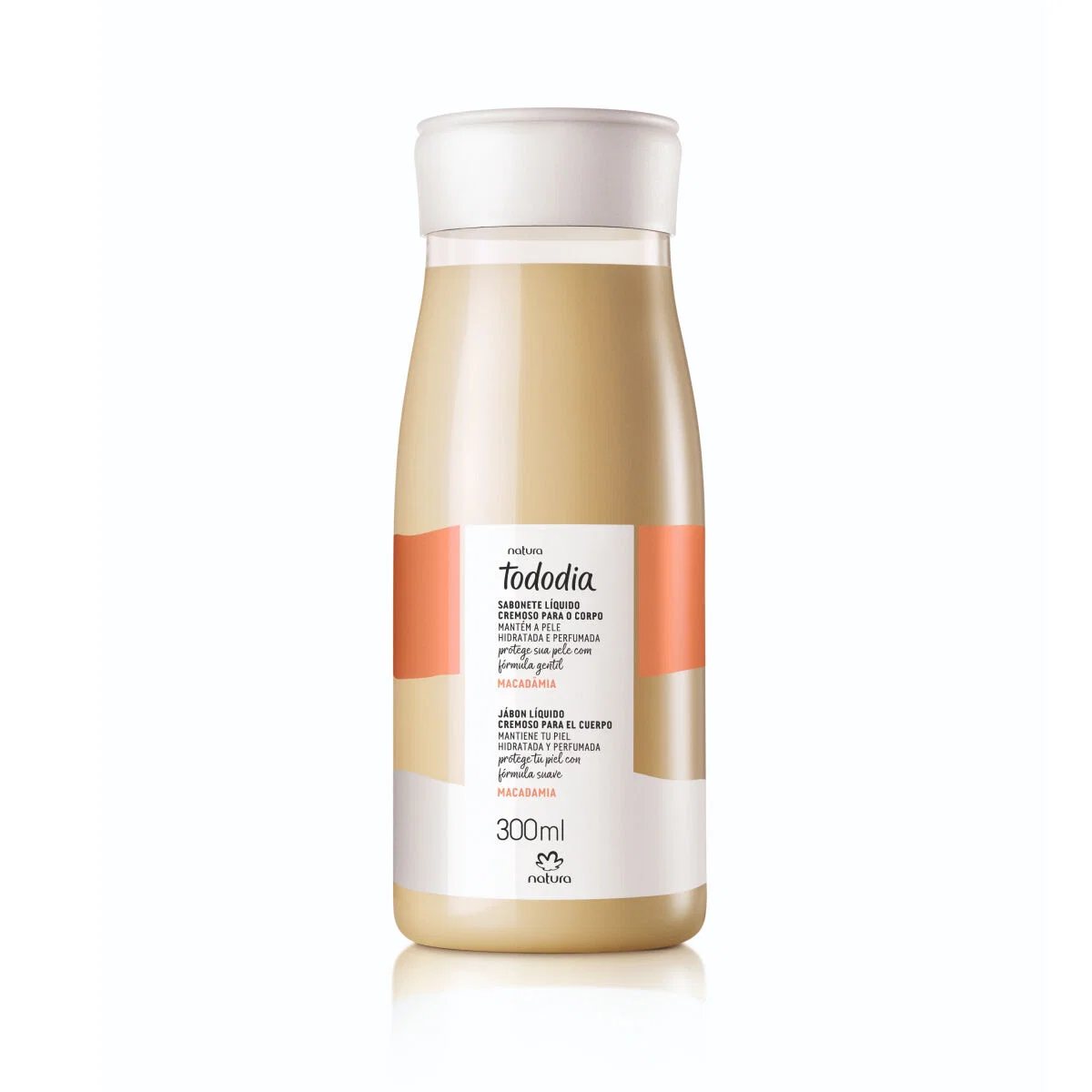 Sabonete Líquido Cremoso para o Corpo Tododia Macadâmia 300 ml