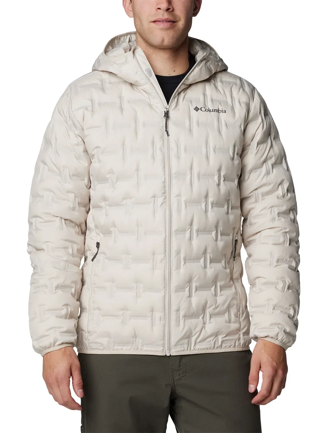 Jaqueta Down Columbia Masculina Delta Ridge™ II com Capuz — imagem 1