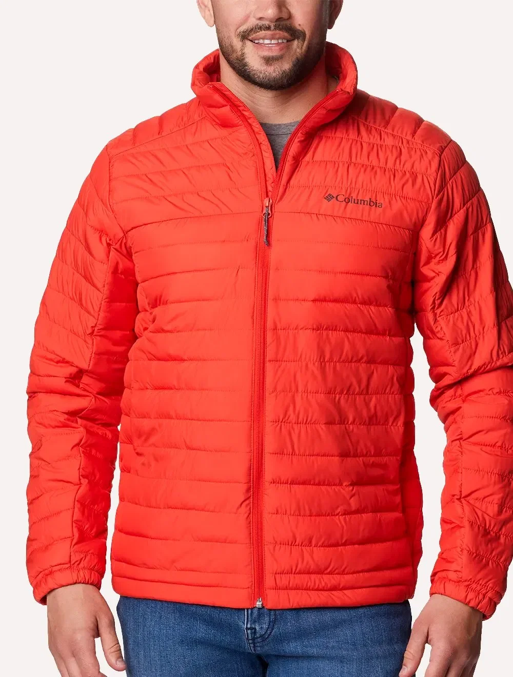 Jaqueta Columbia Masculina Silver Falls Vermelha Coral
