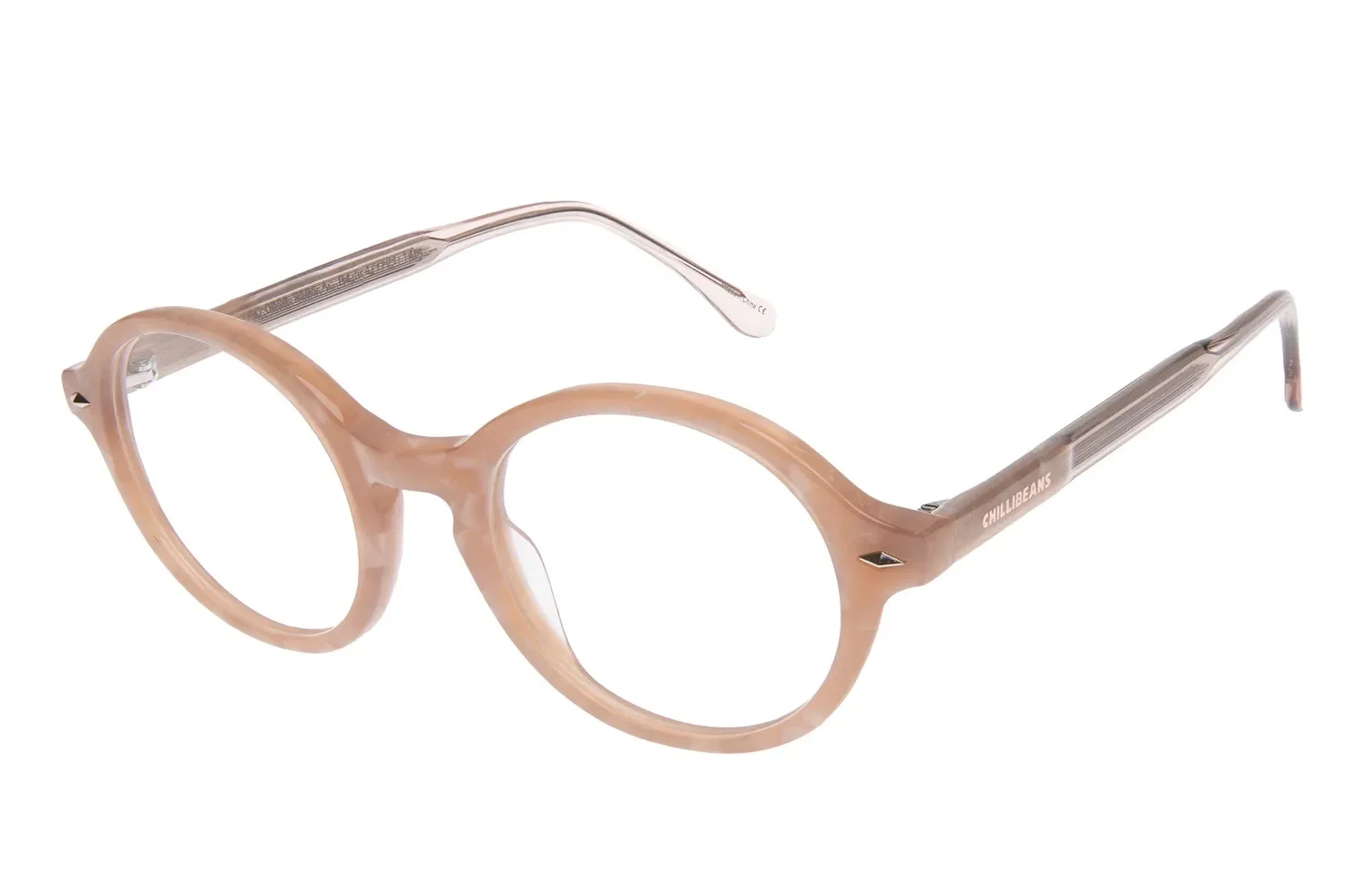 Armação Para Óculos De Grau Feminino Chilli Beans Redondo Rosé