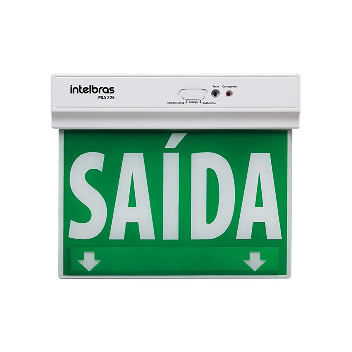 Placa de Sinalização Sempre Acesa Intelbras PSA 225 Dupla Face — imagem 1