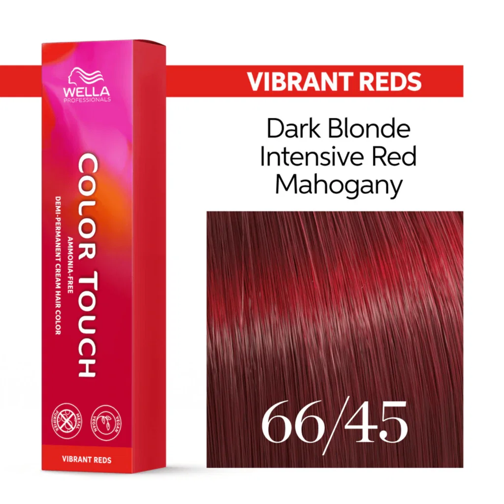 Tonalizante Wella Color Touch 66/45 Louro Escuro Intenso Vermelho Acaju