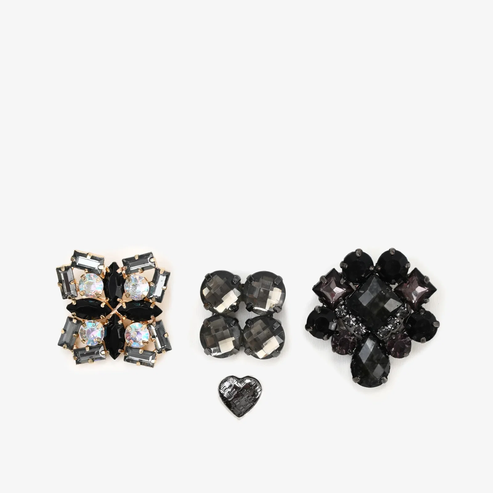 Broche Metal Grafite