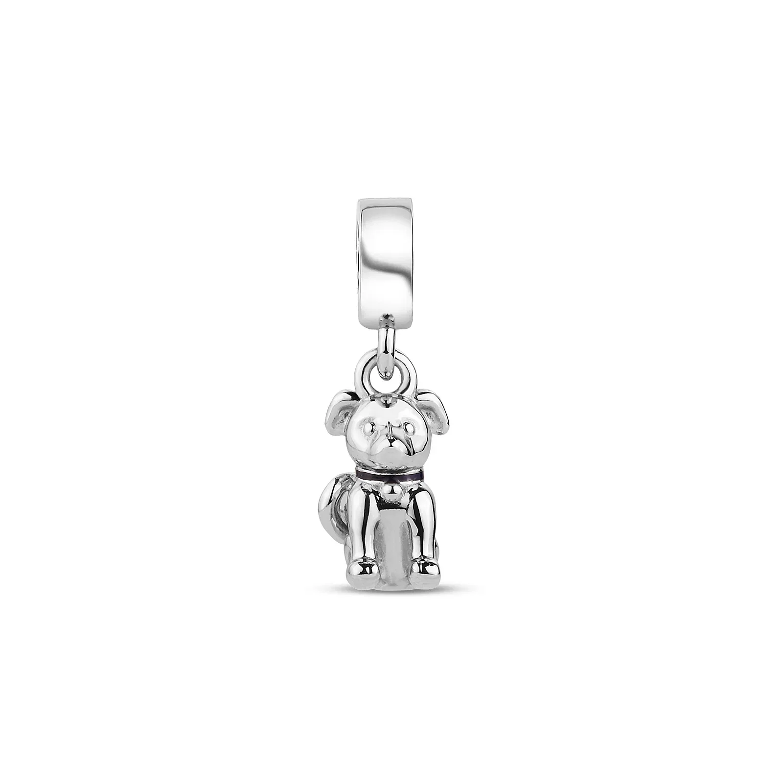 Pingente Life Animal Dog em Prata 925 com Esmalte — imagem 1