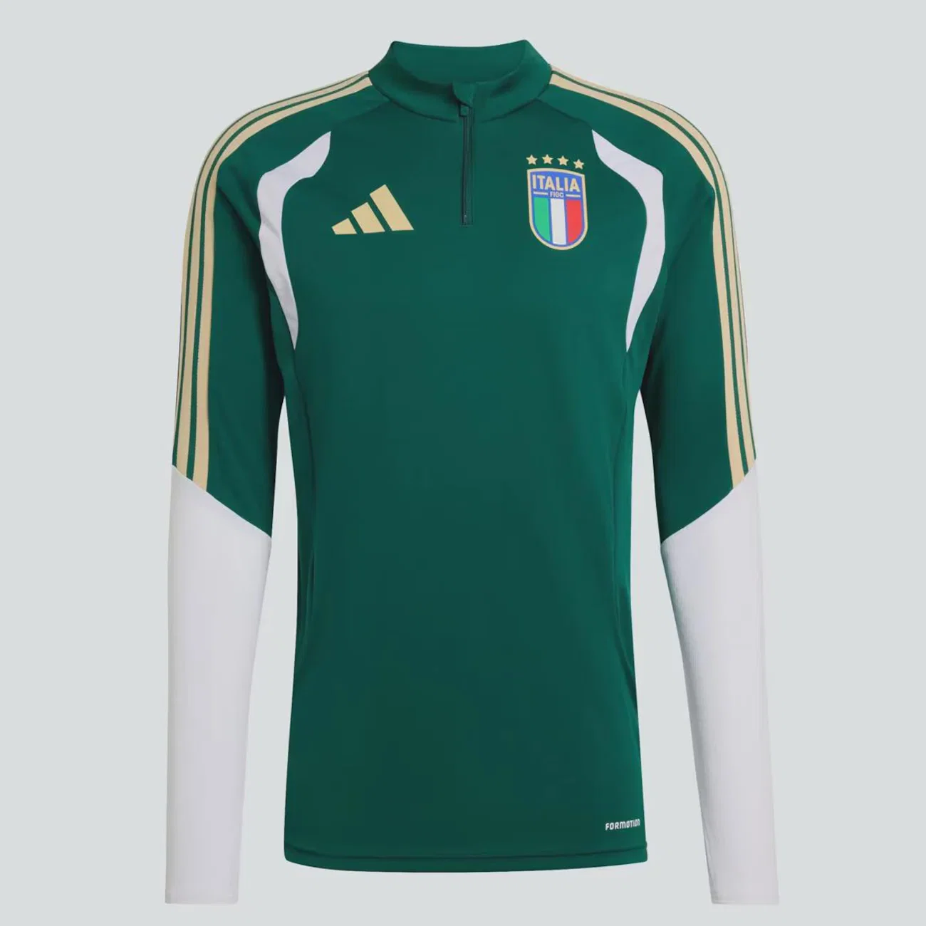 Blusão Adidas Itália Treino Tiro 2026 Masculino