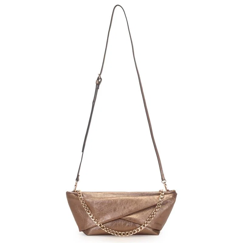 Bolsa Transversal Media Alca Ombro Corrente