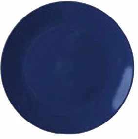Prato Raso Mer Lisse Stoneware Kenya Azul 26cm