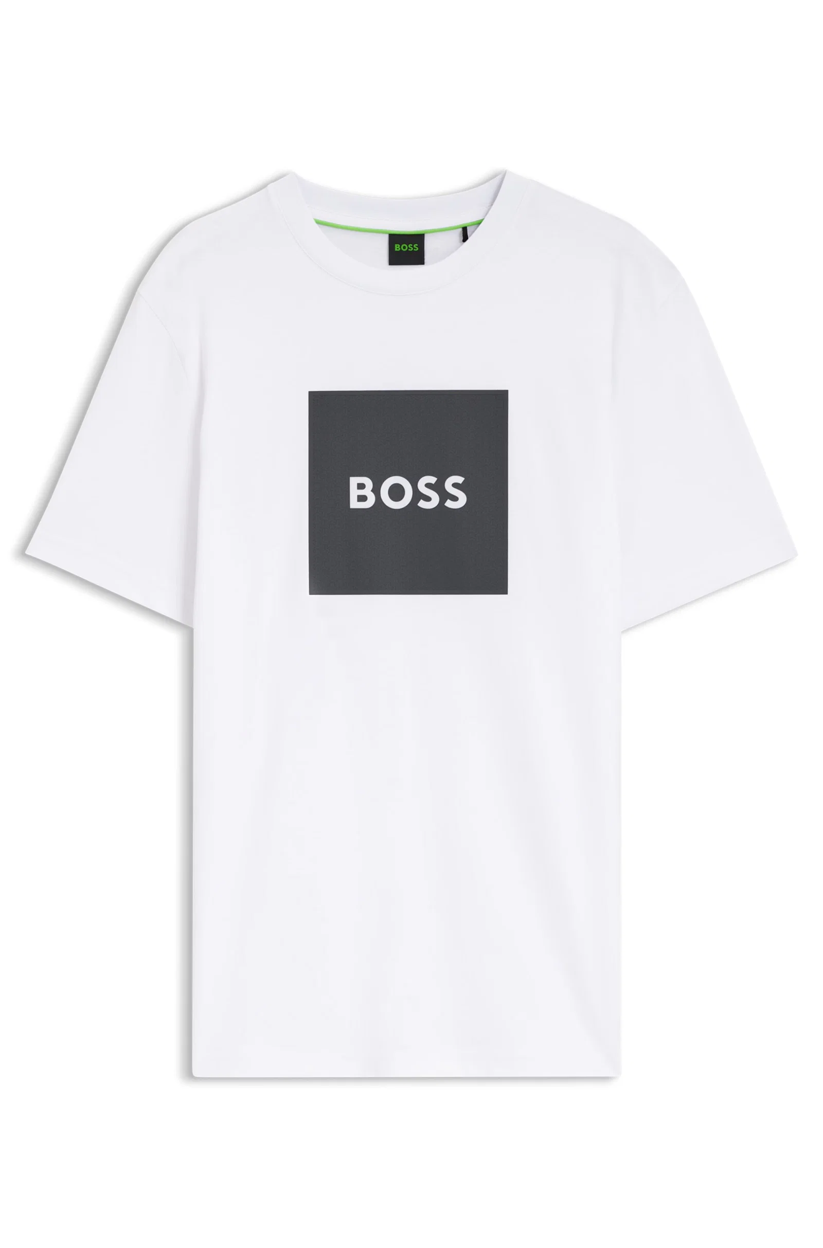 Camiseta Em Jersey De Algodão Com Estampa De Logo — imagem 1