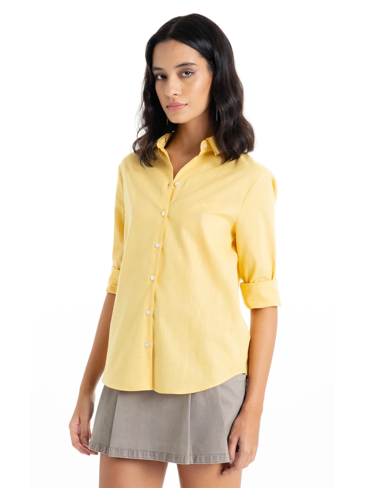 Camisa Linen Like Classic Xangai Fusioned Ml Bamboo — imagem 1