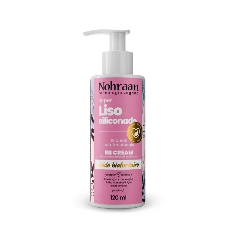 BB Cream Nohraan Super Liso Siliconado 120ml