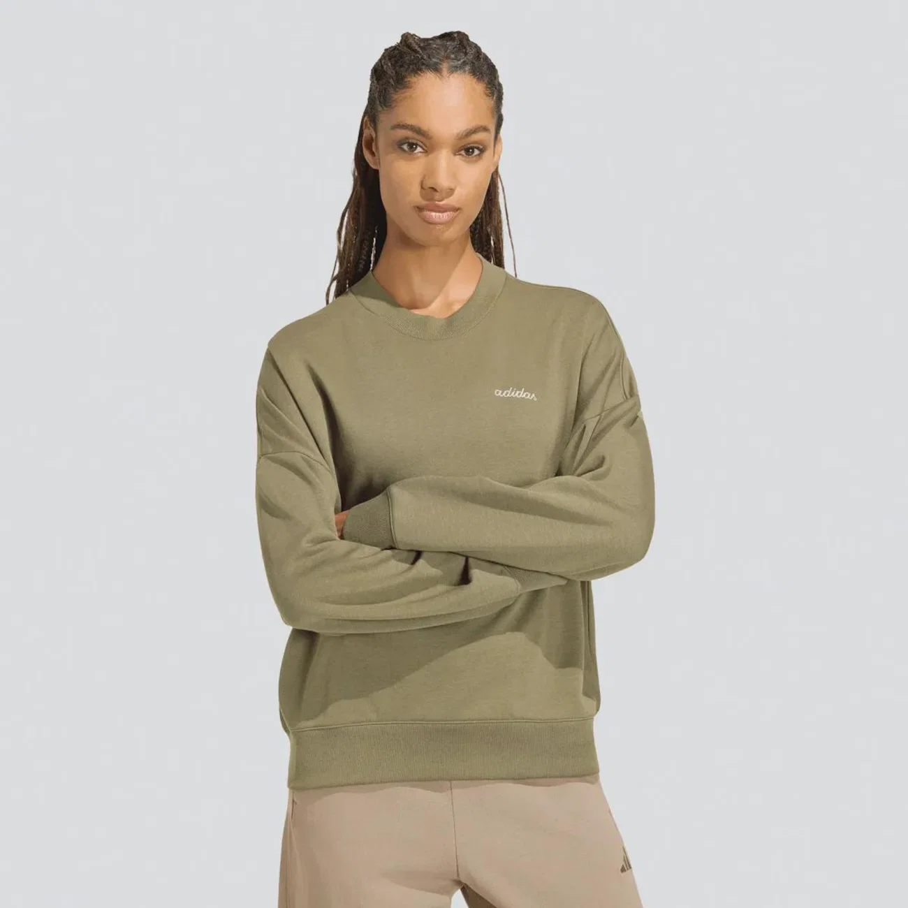 Blusão de Moletom Adidas Seasonals Feminino — imagem 1