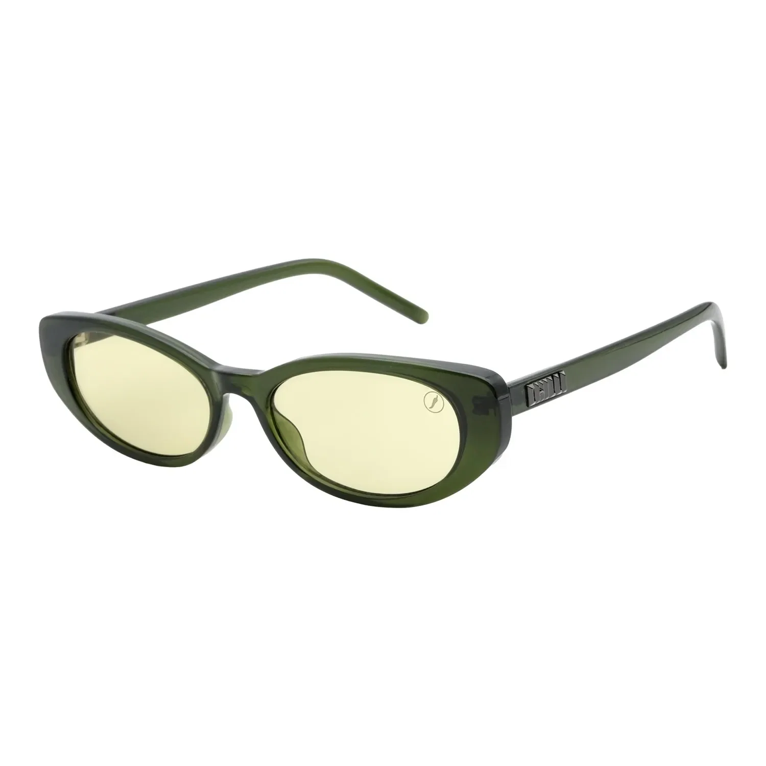 Óculos de Sol Feminino Chilli Beans Trend Redondo Degradê Verde — imagem 1