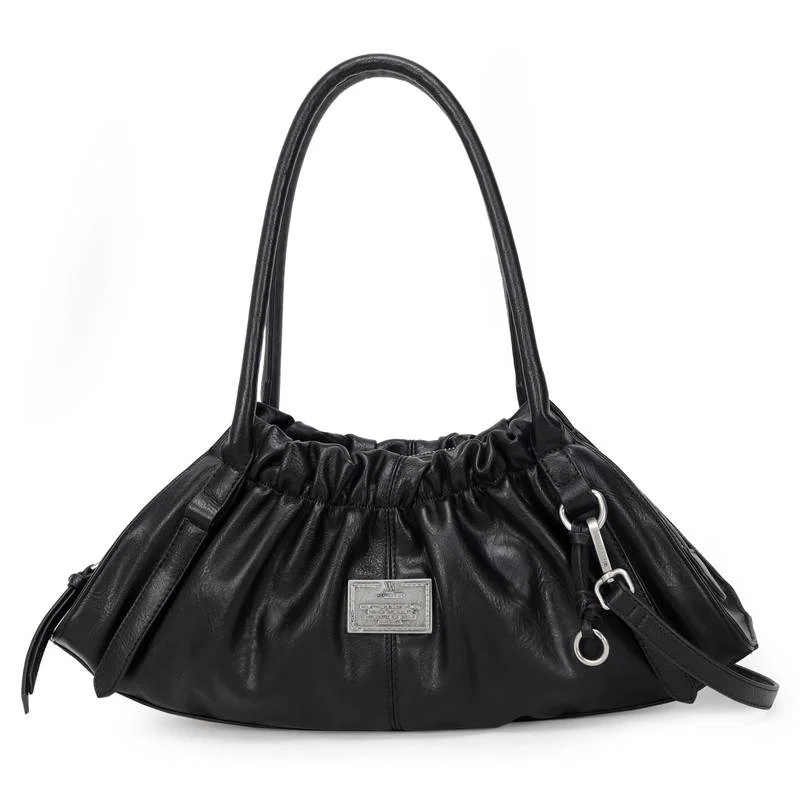Bolsa Sachel Grande Detalhe Drapeado