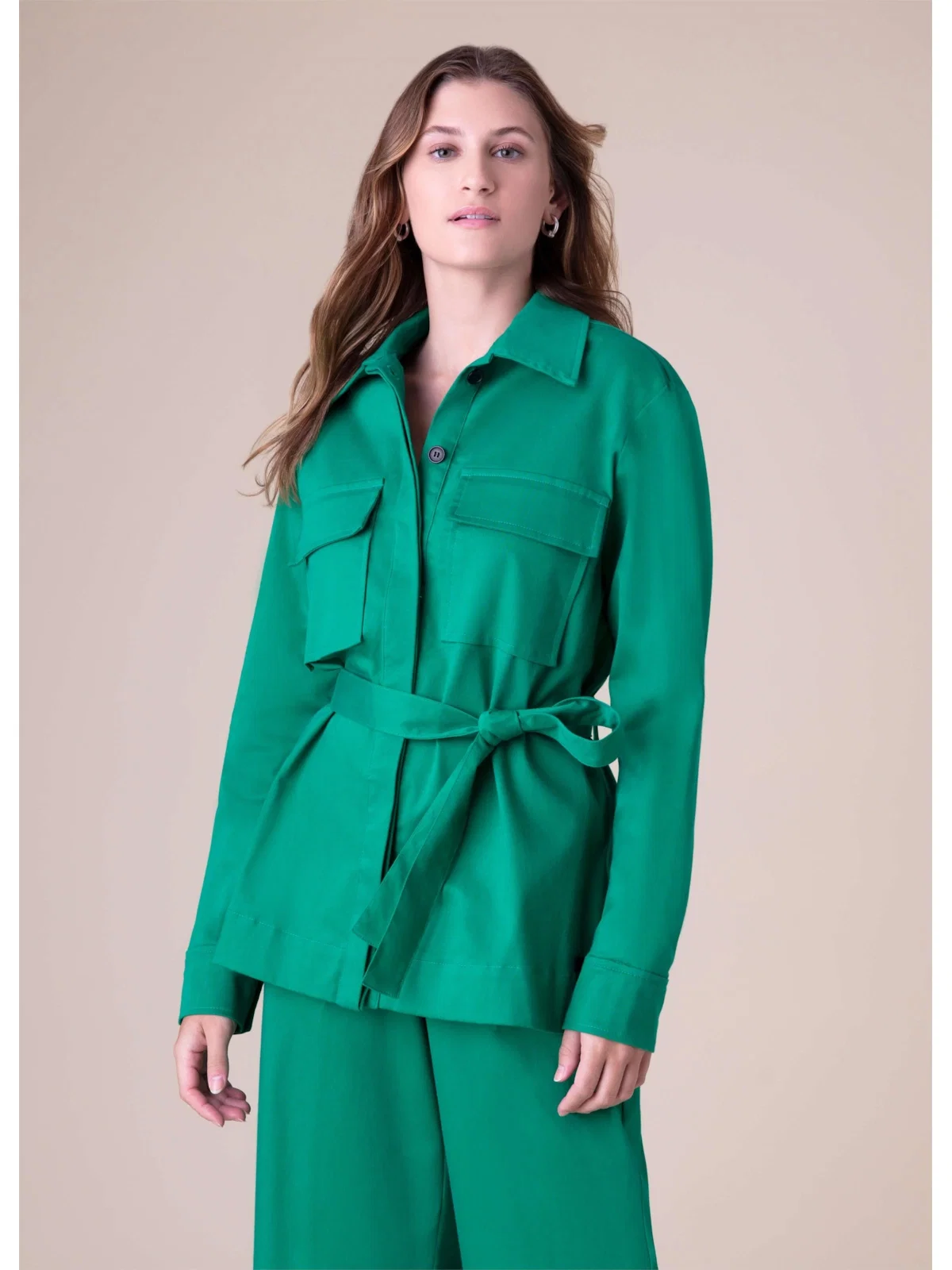 Parka Alfa Verde Bandeira