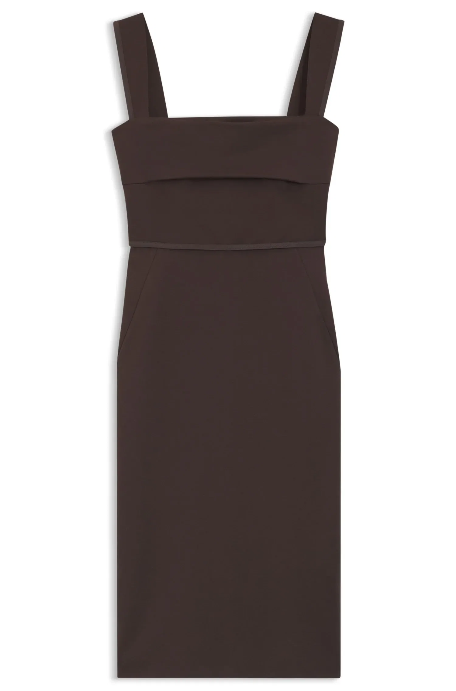 Vestido Em Jersey De Ajuste Slim