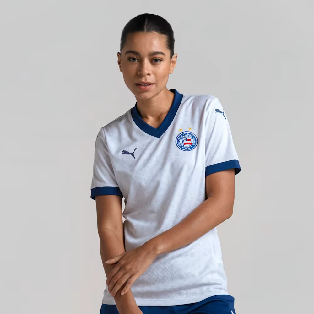 Camisa Bahia Torcedor Home 2025 Feminina