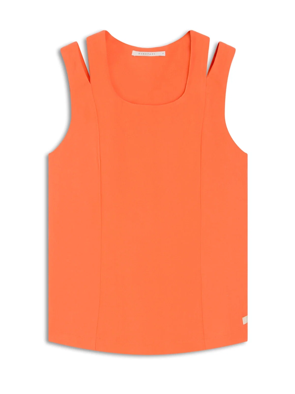 Regata Com Ombro Vazado Coral — imagem 1