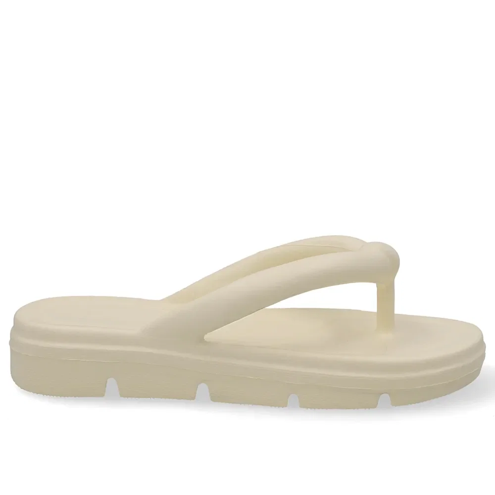 Chinelo Amarelo Claro Poofy Plataforma Eva