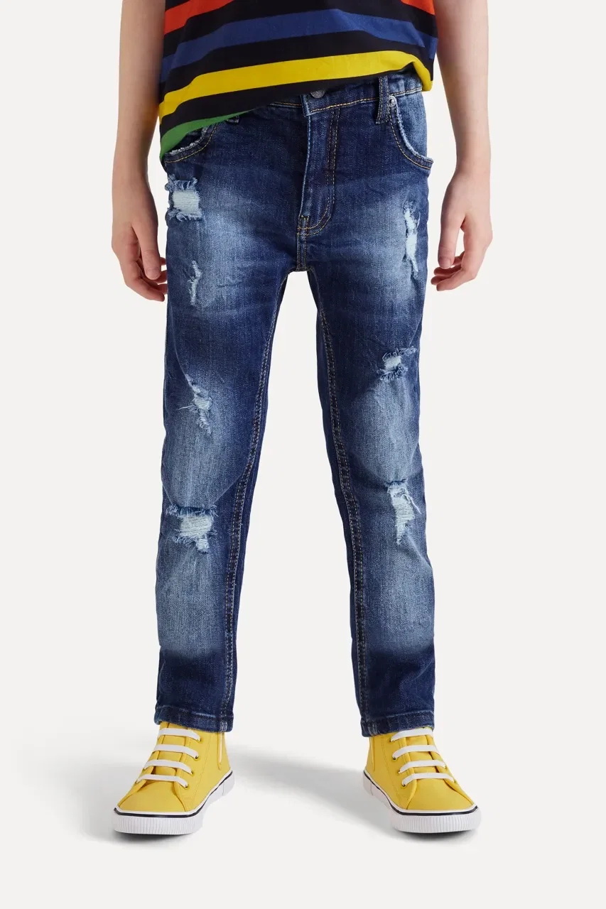 Calça Mini Sm Jeans Rasgos INV20