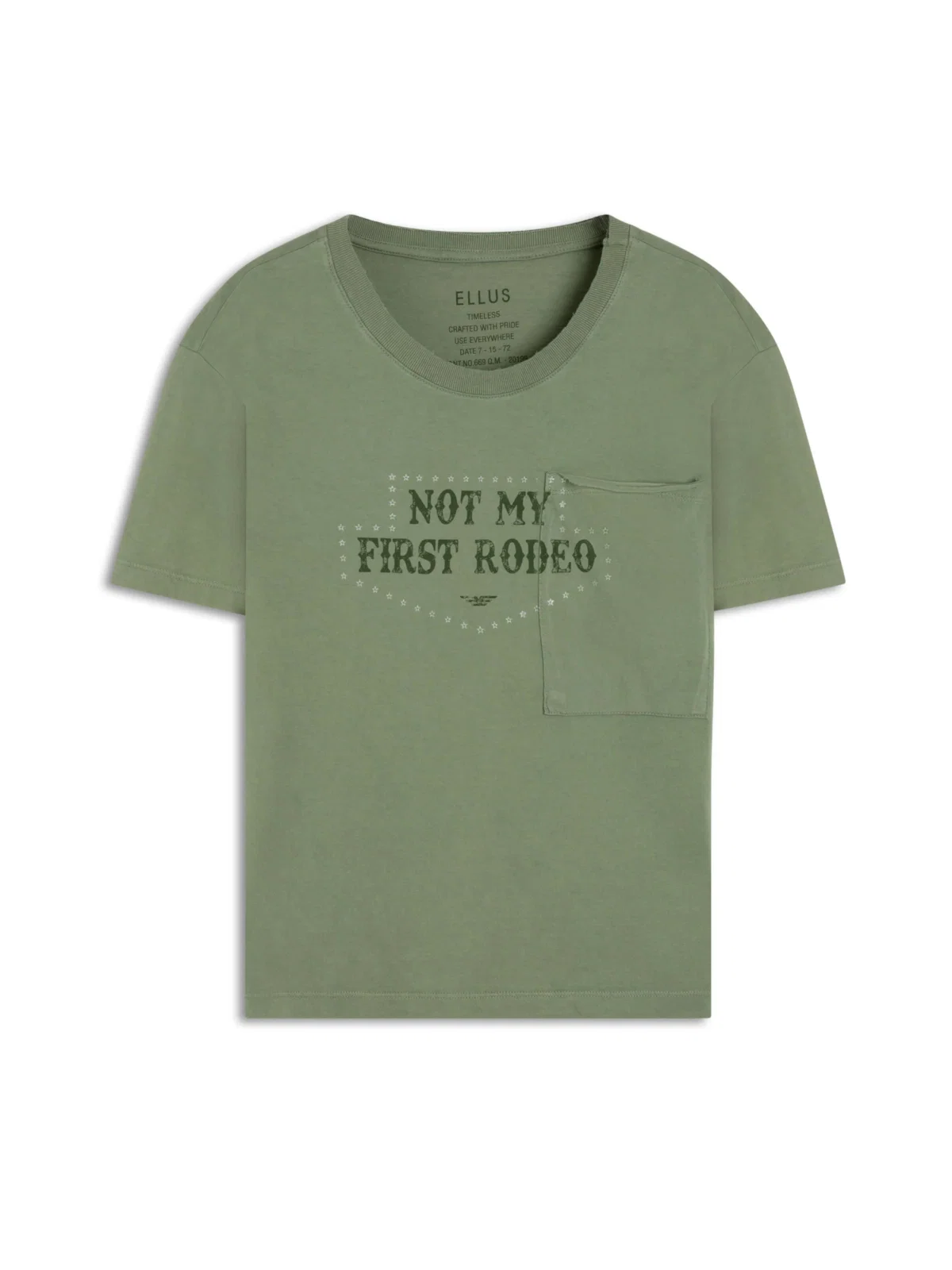 Blusa Not My First Rodeo Hemp