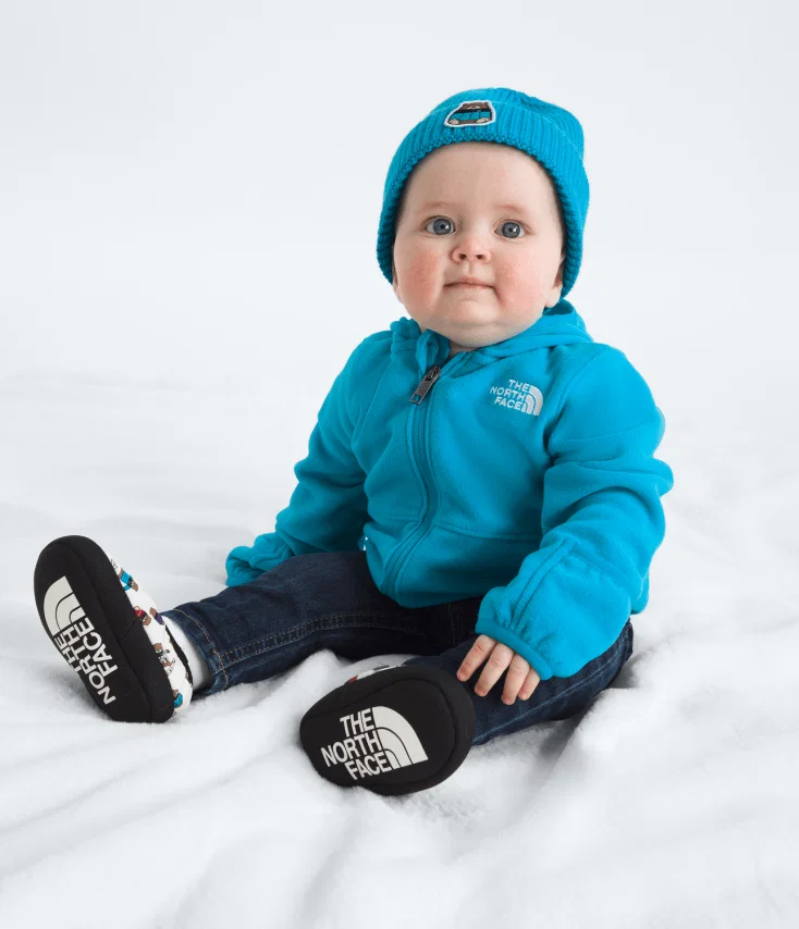 Fleece Infantil Baby Glacier Full Zip Hoodie Meridian Blue
