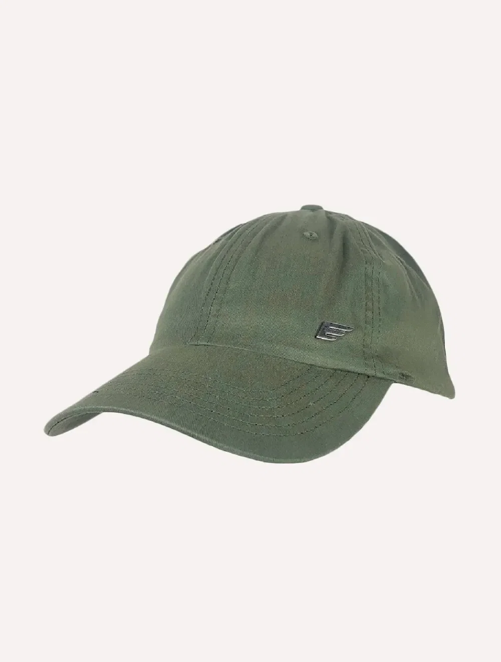 Boné Ellus Masculino Metal Logo Verde Militar