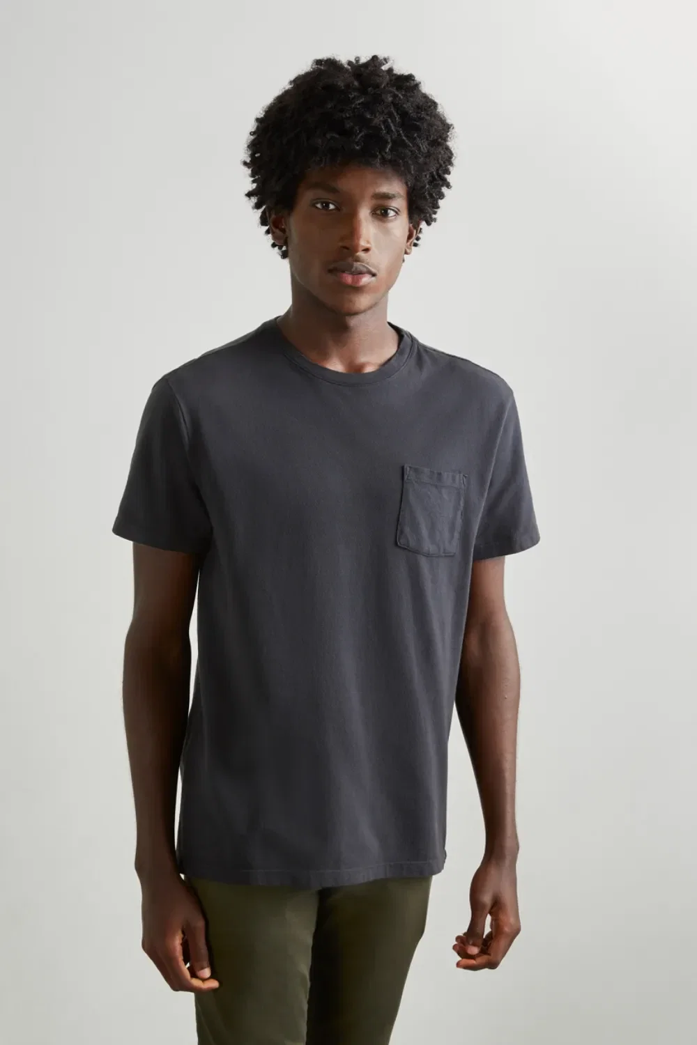 Camiseta Crepe Bolsinho