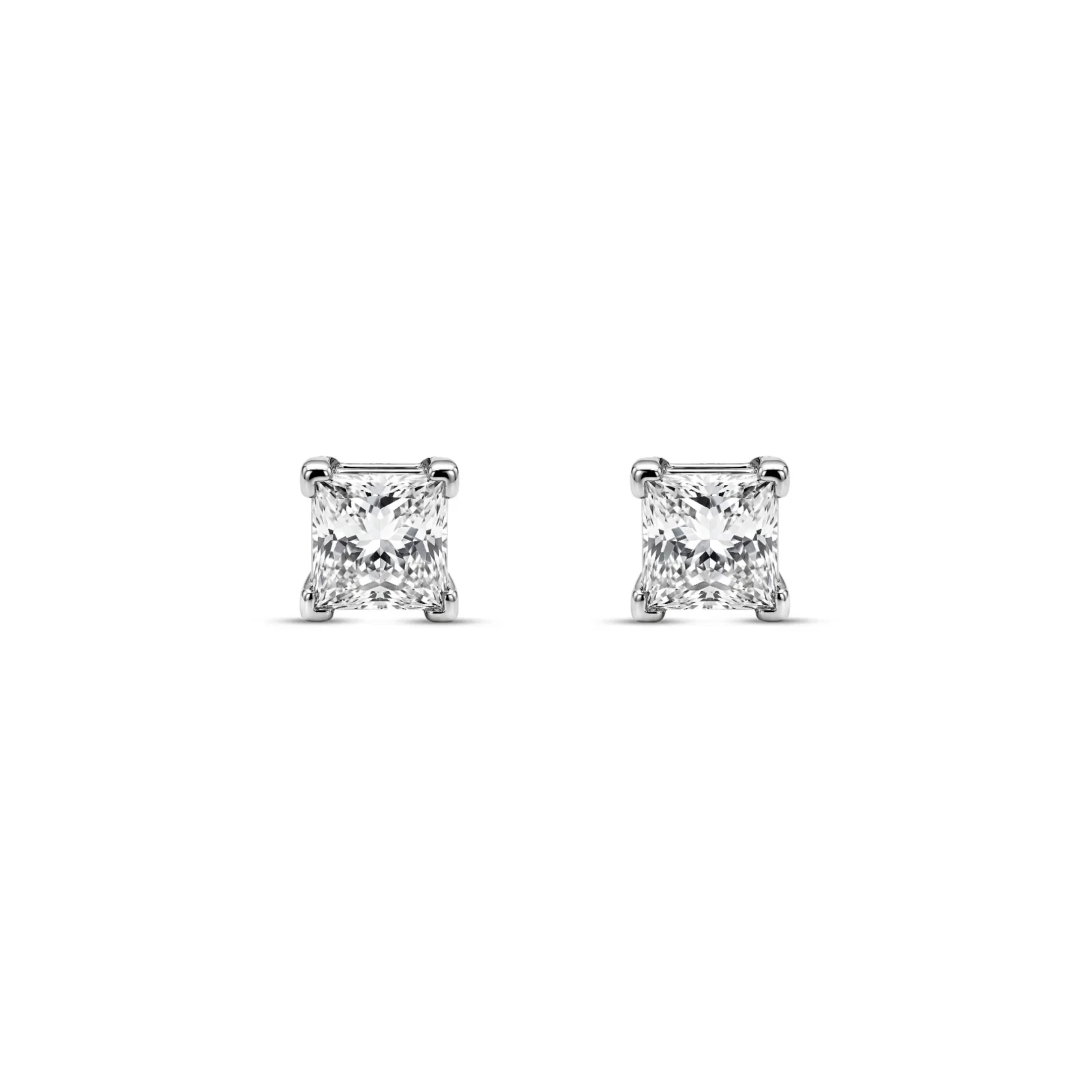 Brinco Solitário Cielo em Ouro Branco 18k com 0,5ct de Diamante de Laboratório — imagem 1