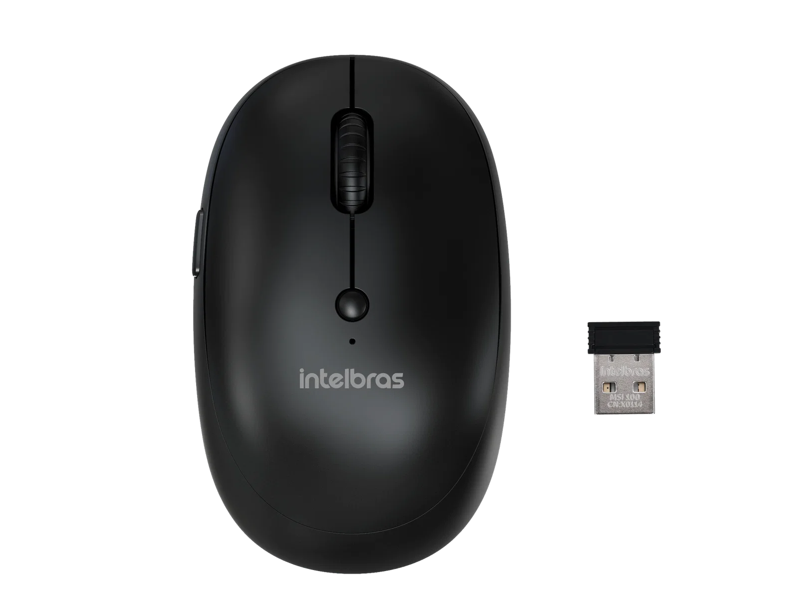 Mouse Sem Fio Intelbras MSI100 Clique Silencioso