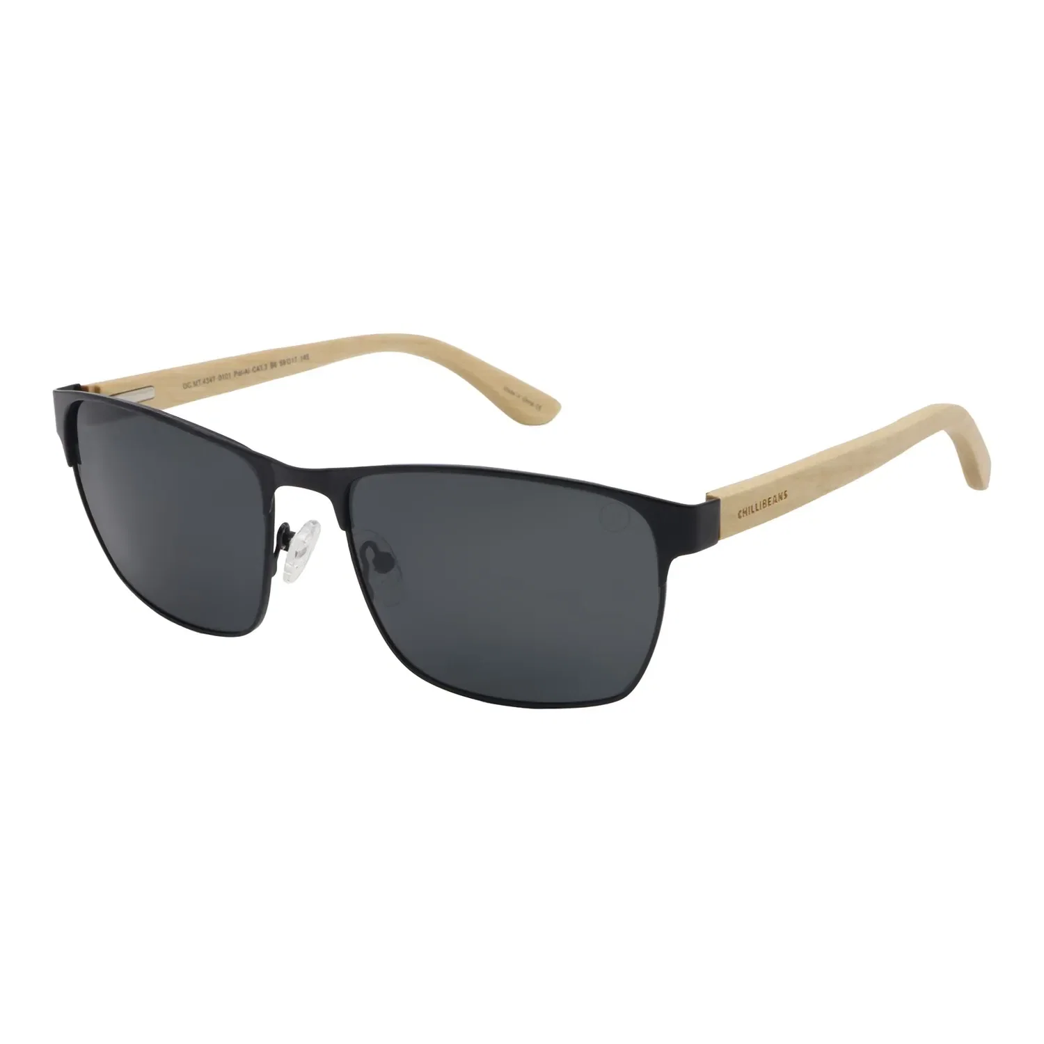 Óculos de Sol Masculino Chilli Beans Executivo Polarizado Preto — imagem 1