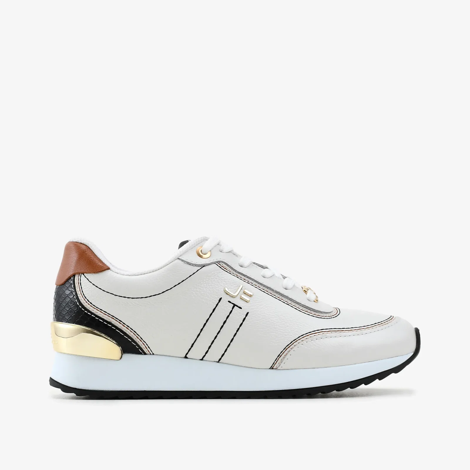Tênis Couro Floter Fresh Branco