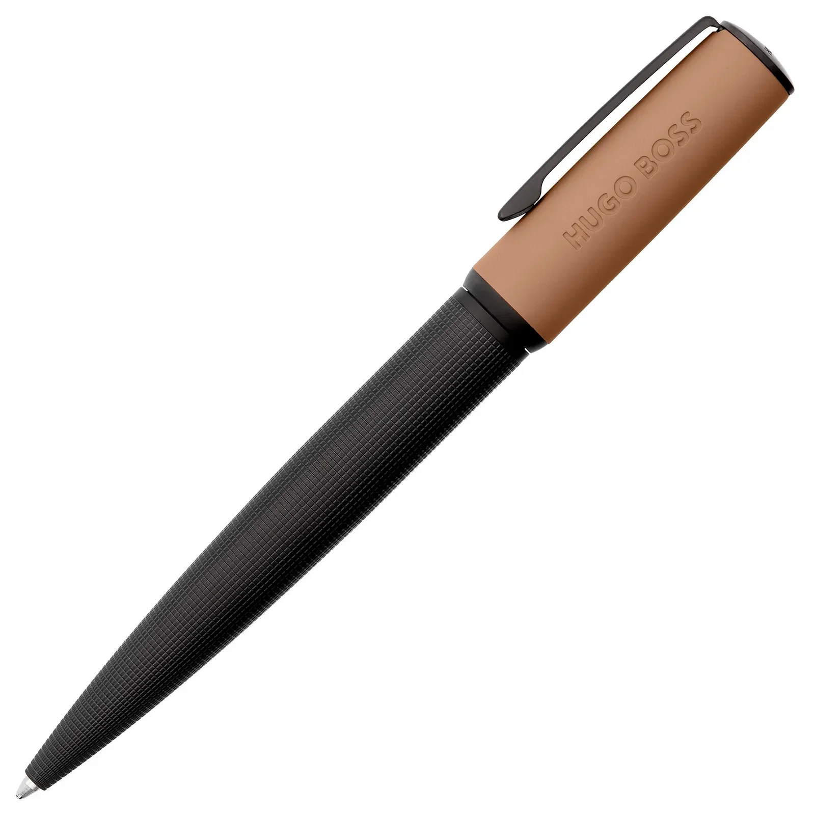 Caneta Hugo Boss Metal Preto / caramelo Hsq4744x — imagem 1
