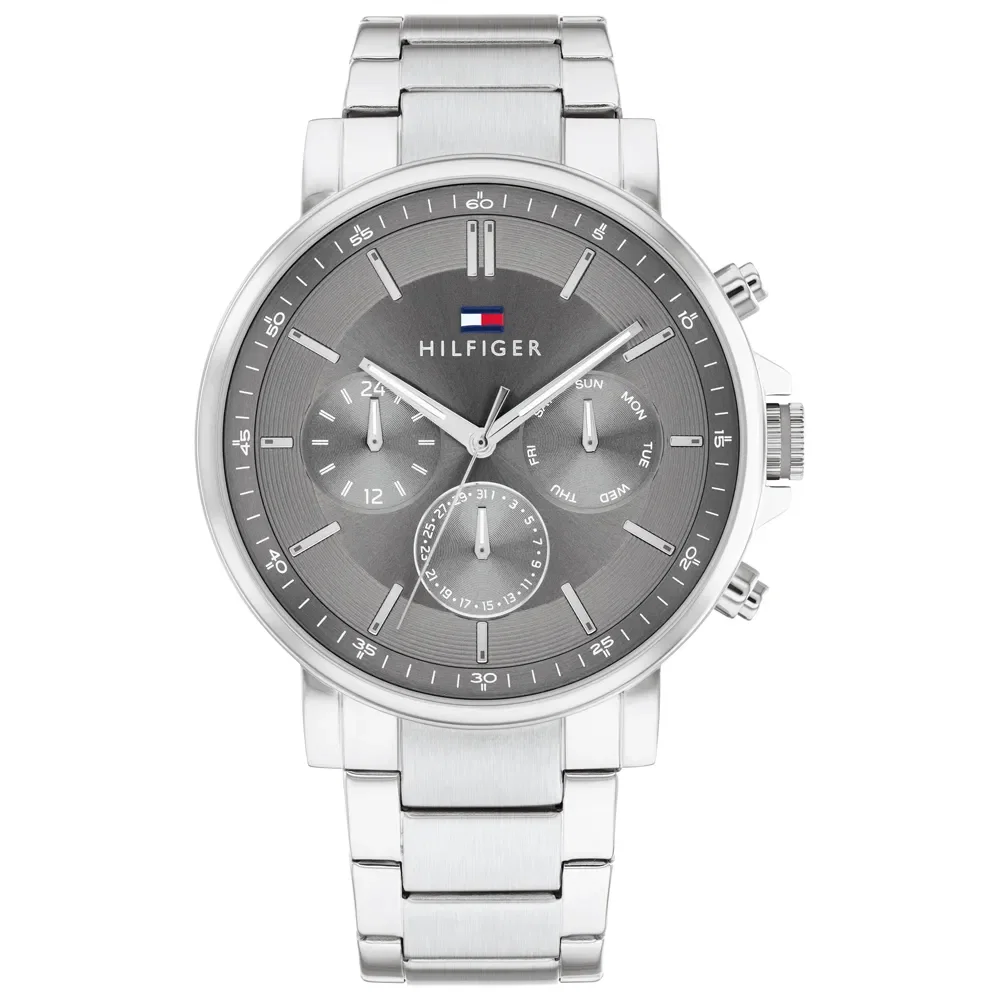Relógio Tommy Hilfiger Masculino Aço Prateado 1710604