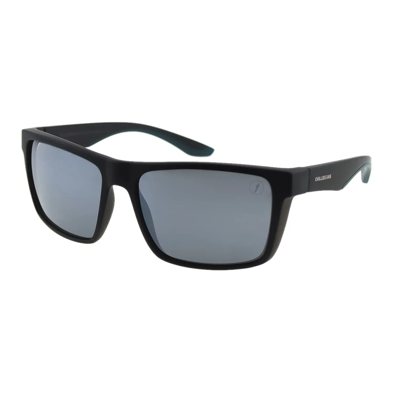 Óculos de Sol Masculino Chilli Beans Quadrado Prata — imagem 1