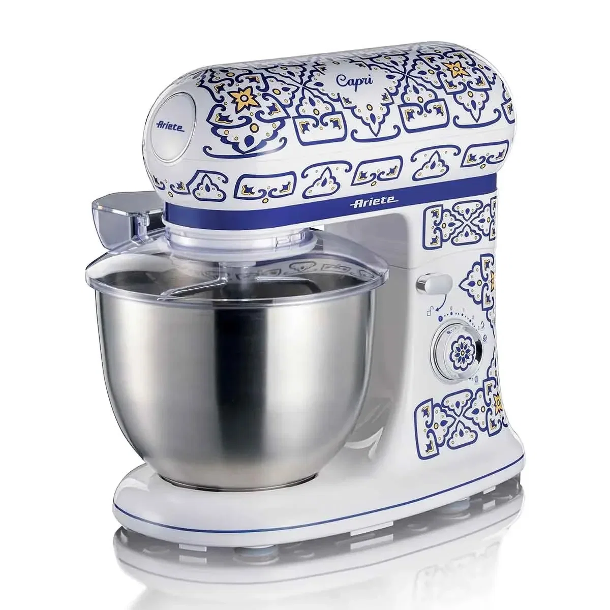 Batedeira Planetária Capri em Aço Inox 5,5L 600W 127V Ariete