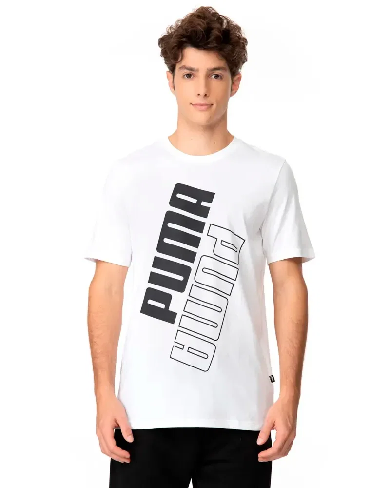 Camiseta Puma Power Logo Masculina — imagem 1