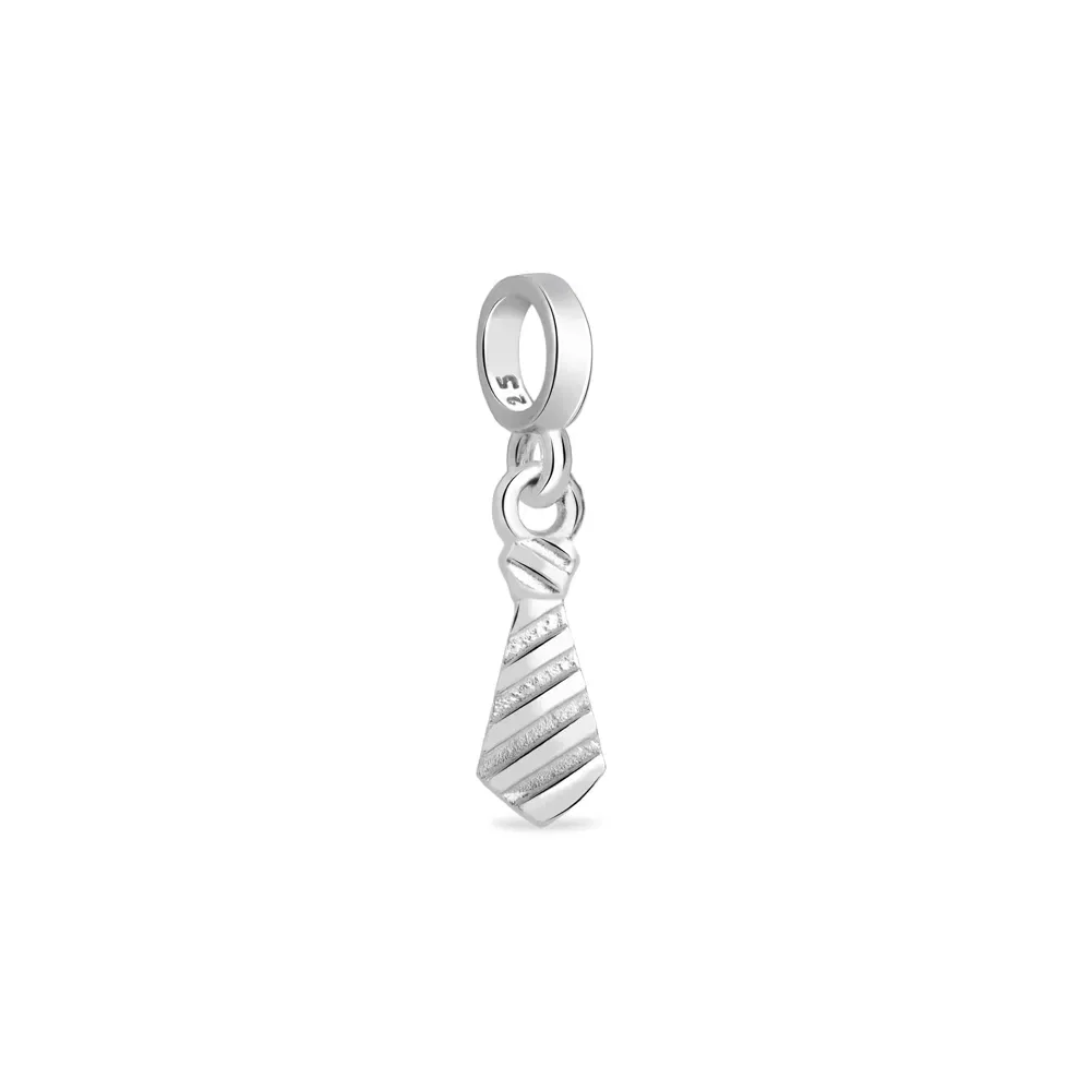 Pingente Life Gravata em Prata 925