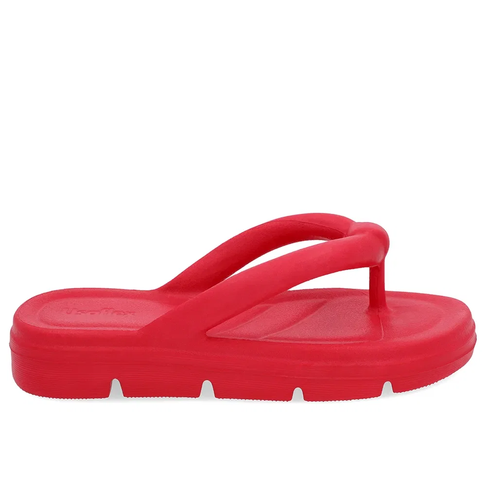 Chinelo Vermelho Poofy Plataforma Eva — imagem 1