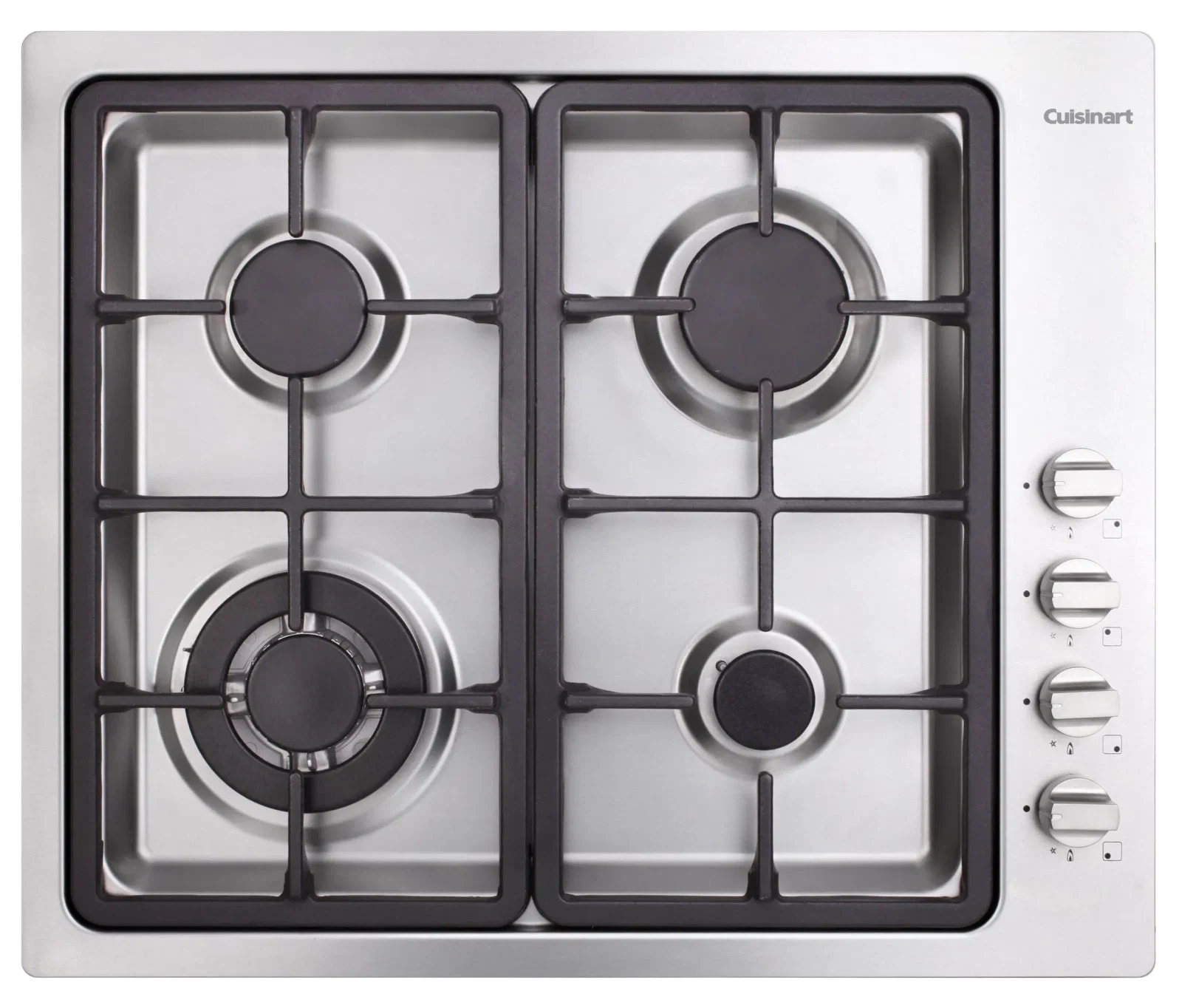 Cooktop a Gás 4 Queimadores 60cm 220V Cuisinart Arkton Aço Inox