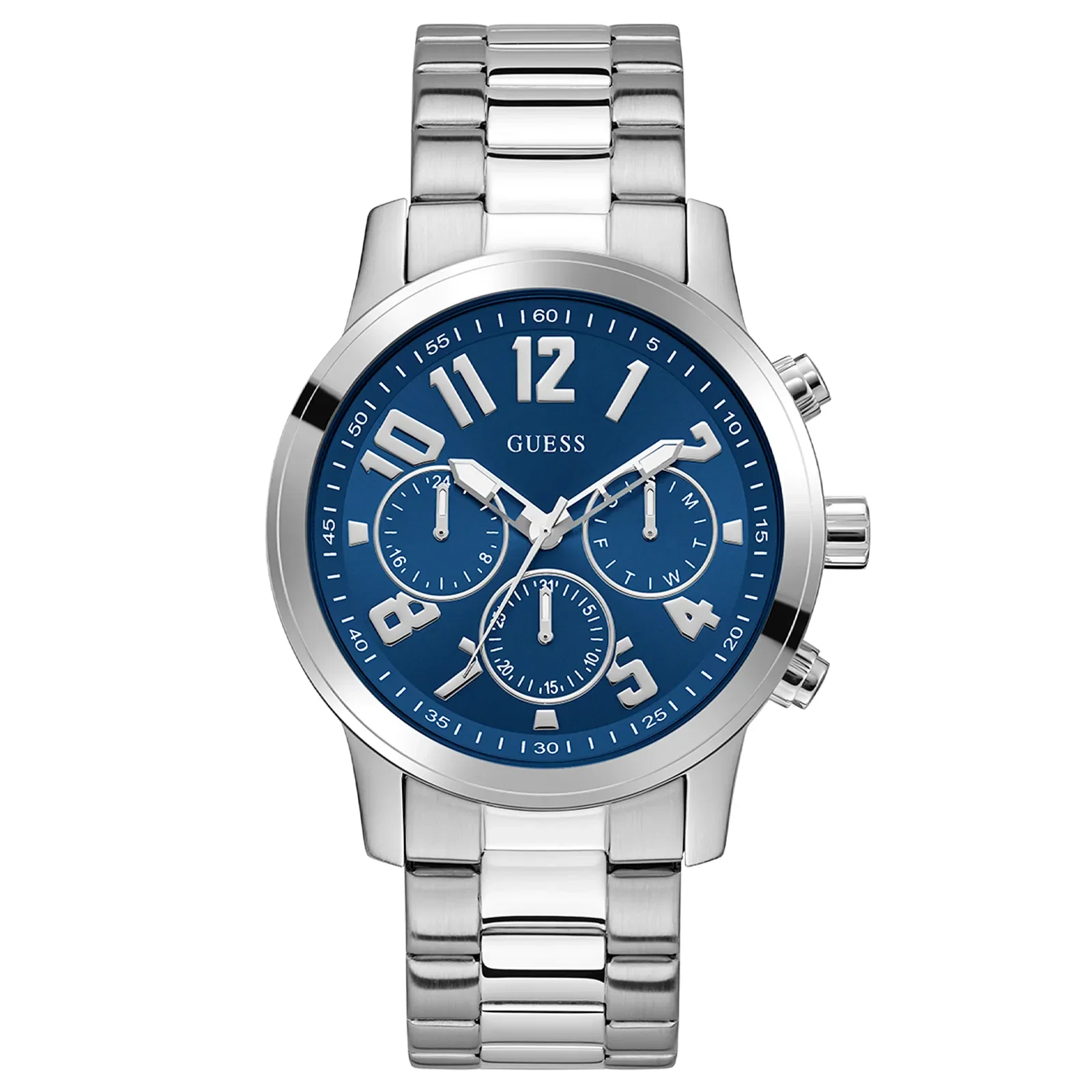 Relógio Guess Masculino em Aço Prateado GW1006G1 — imagem 1