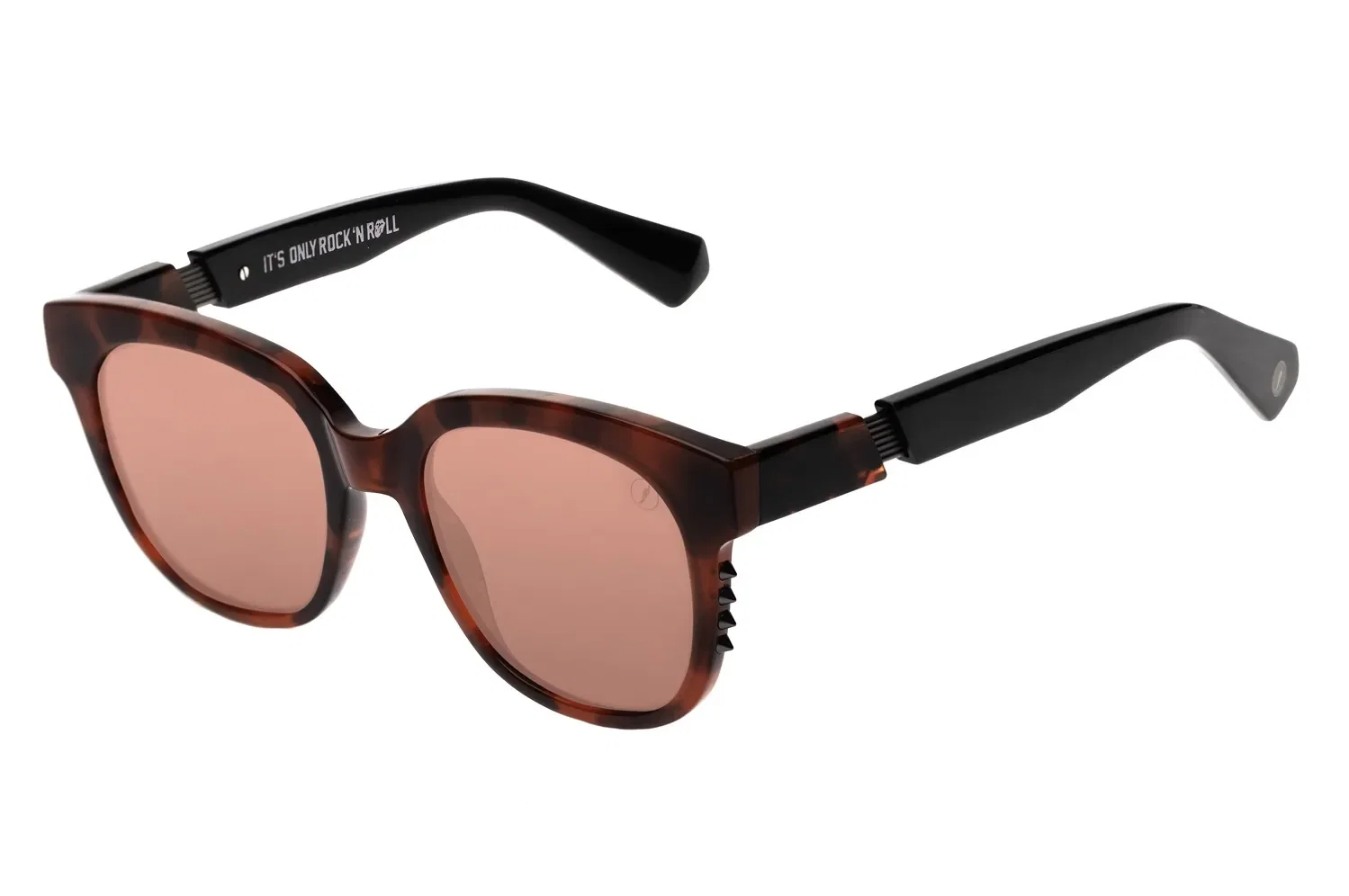 Óculos de Sol Feminino Ótica Rolling Stones Spikes Vermelho — imagem 1