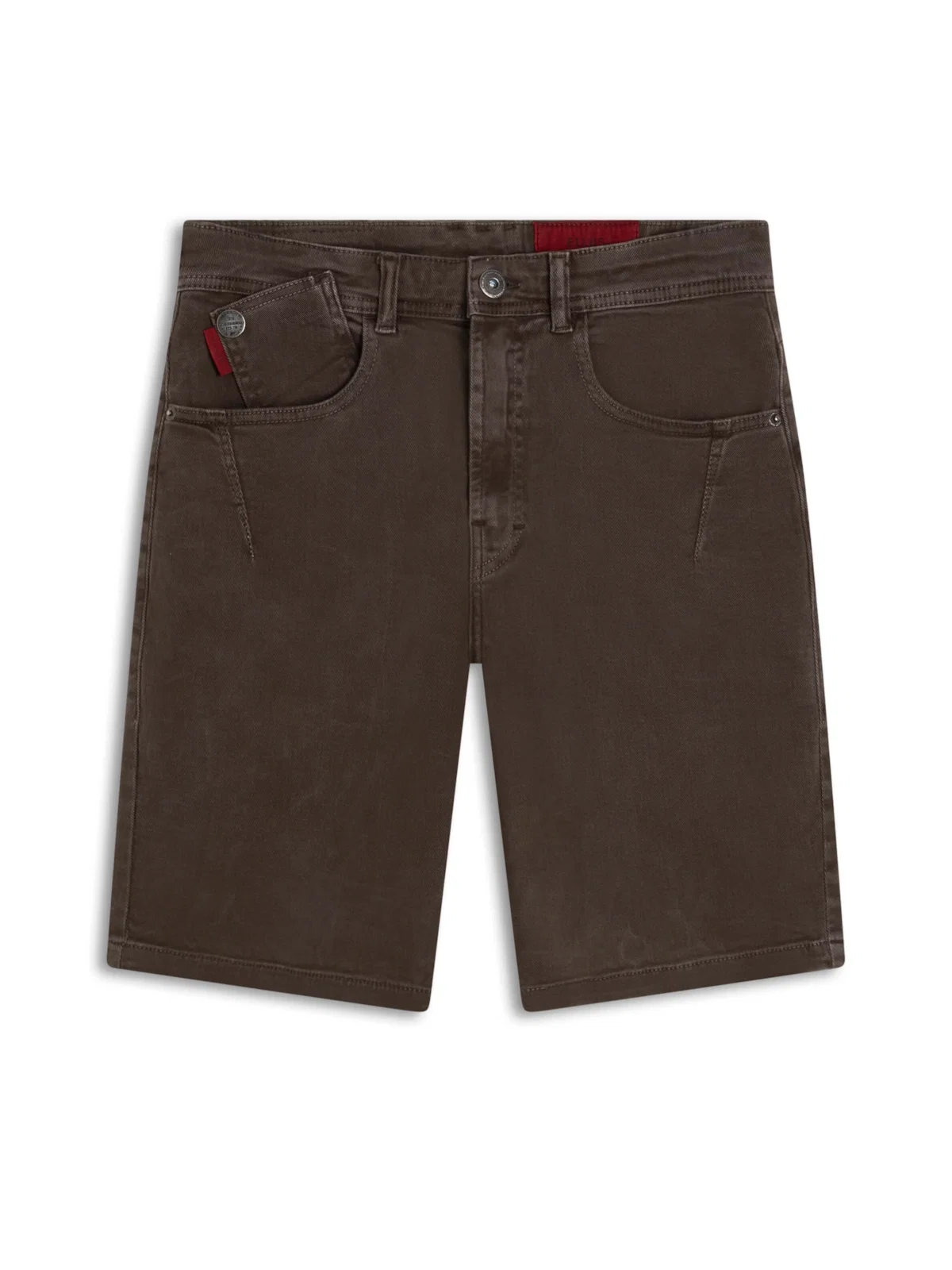 Bermuda Color Twill Power Rock Marrom Escuro — imagem 1
