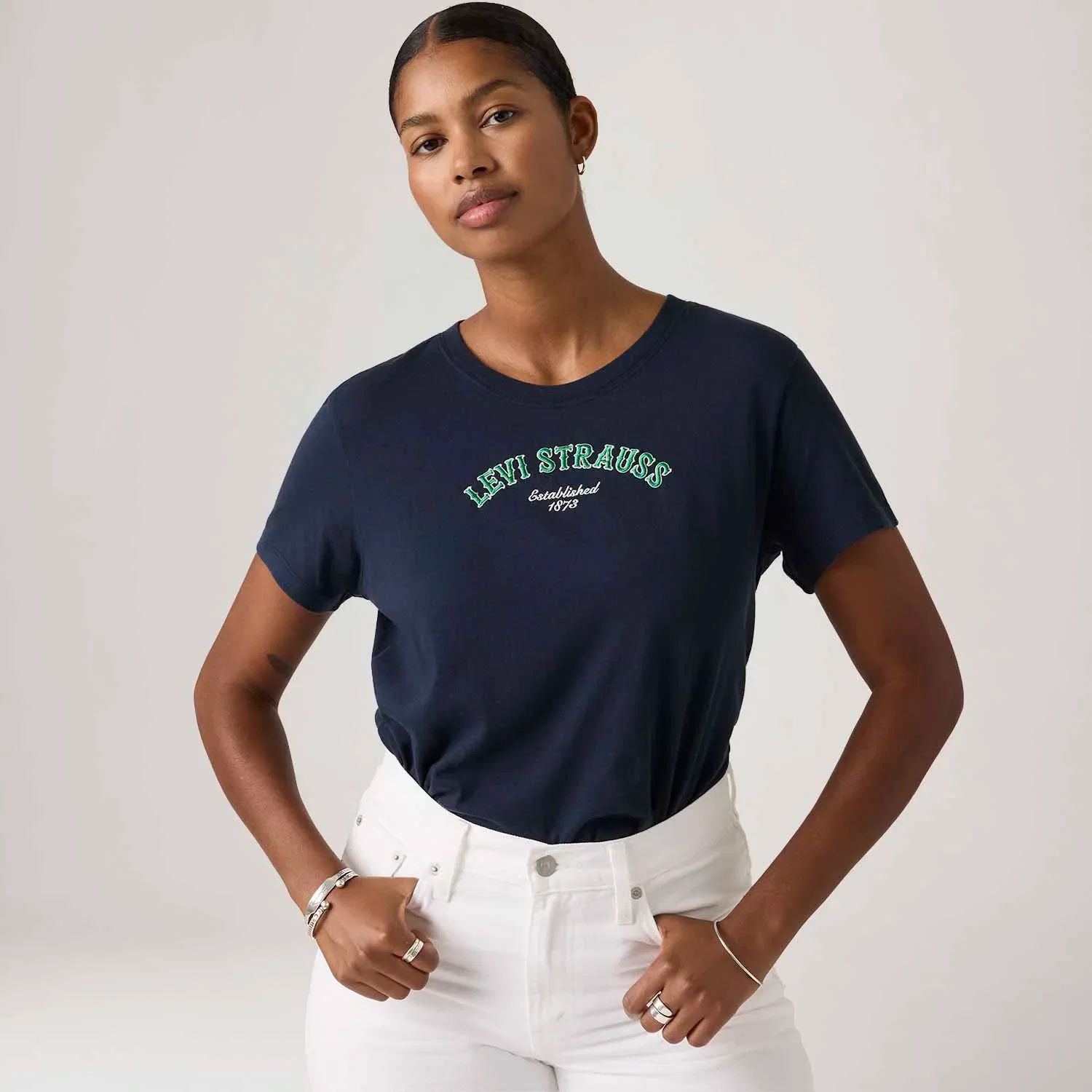 Camiseta Levi's® Graphic Favorite Azul — imagem 1