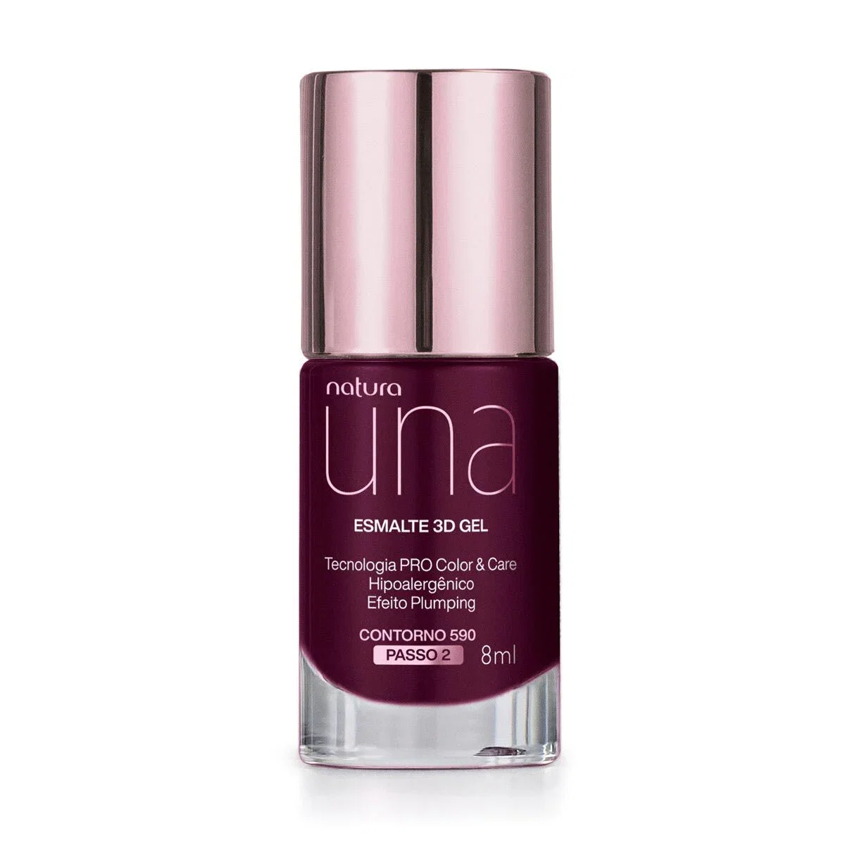 Esmalte 3D Gel Una Contorno 590 8 ml — imagem 1
