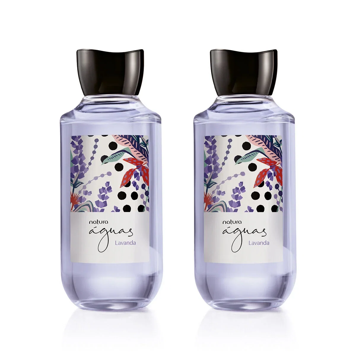 Kit Desodorante Colônia Águas Lavanda Feminino 2 un de 170 ml